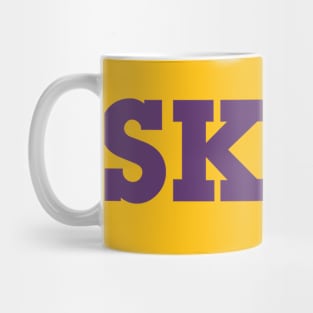 Block Script "SKOL" - (Purple) Mug